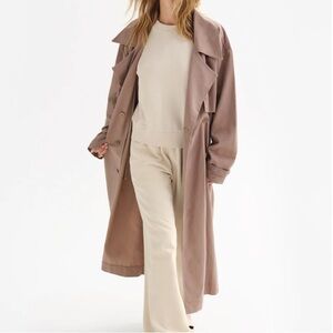 Tencel Twill Trench Coat